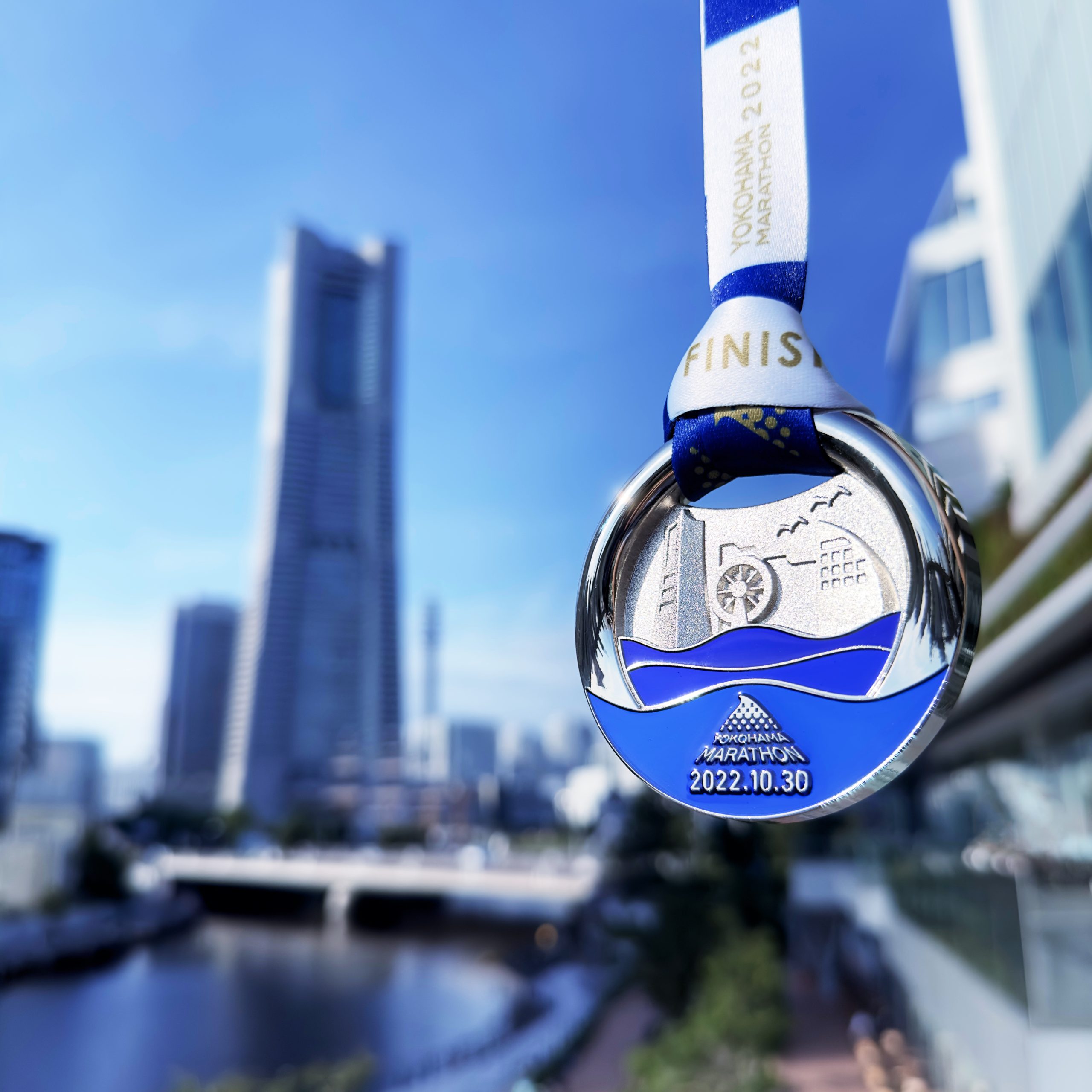 横浜マラソン2022」出走記念メダルが完成しました！ | 横浜